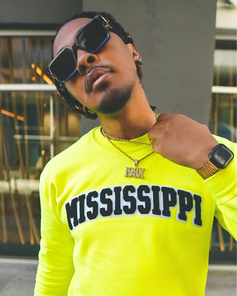 Mississippi Lemon Pepper Wings Sweat Shirt