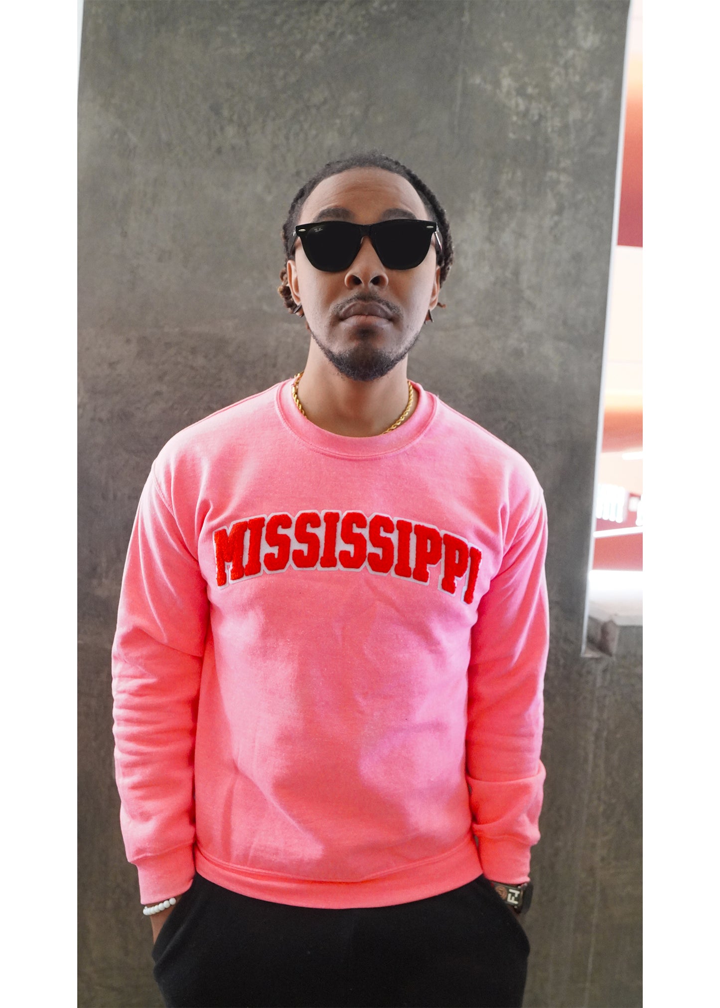 Mississippi Strawberry Cadillac Sweat Shirt