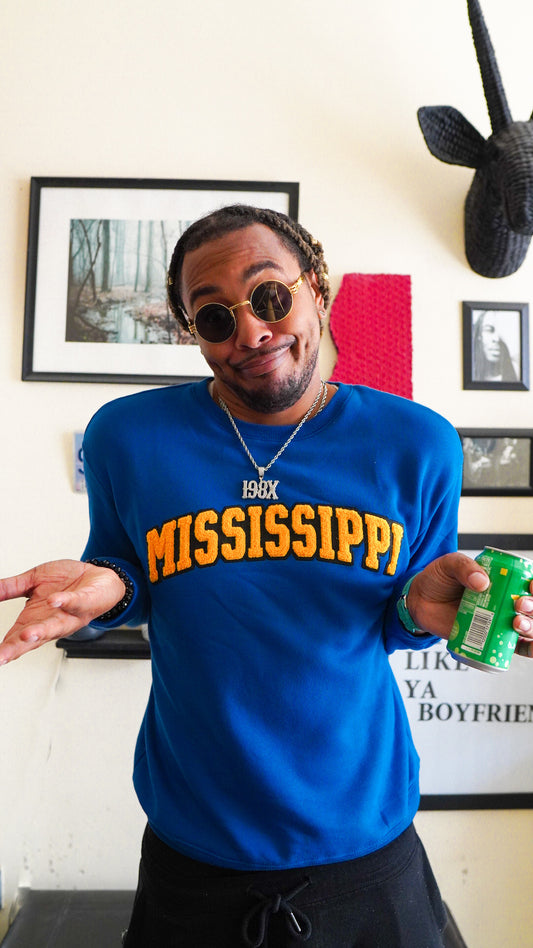 Mississippi Welcome Sign Sweat Shirt