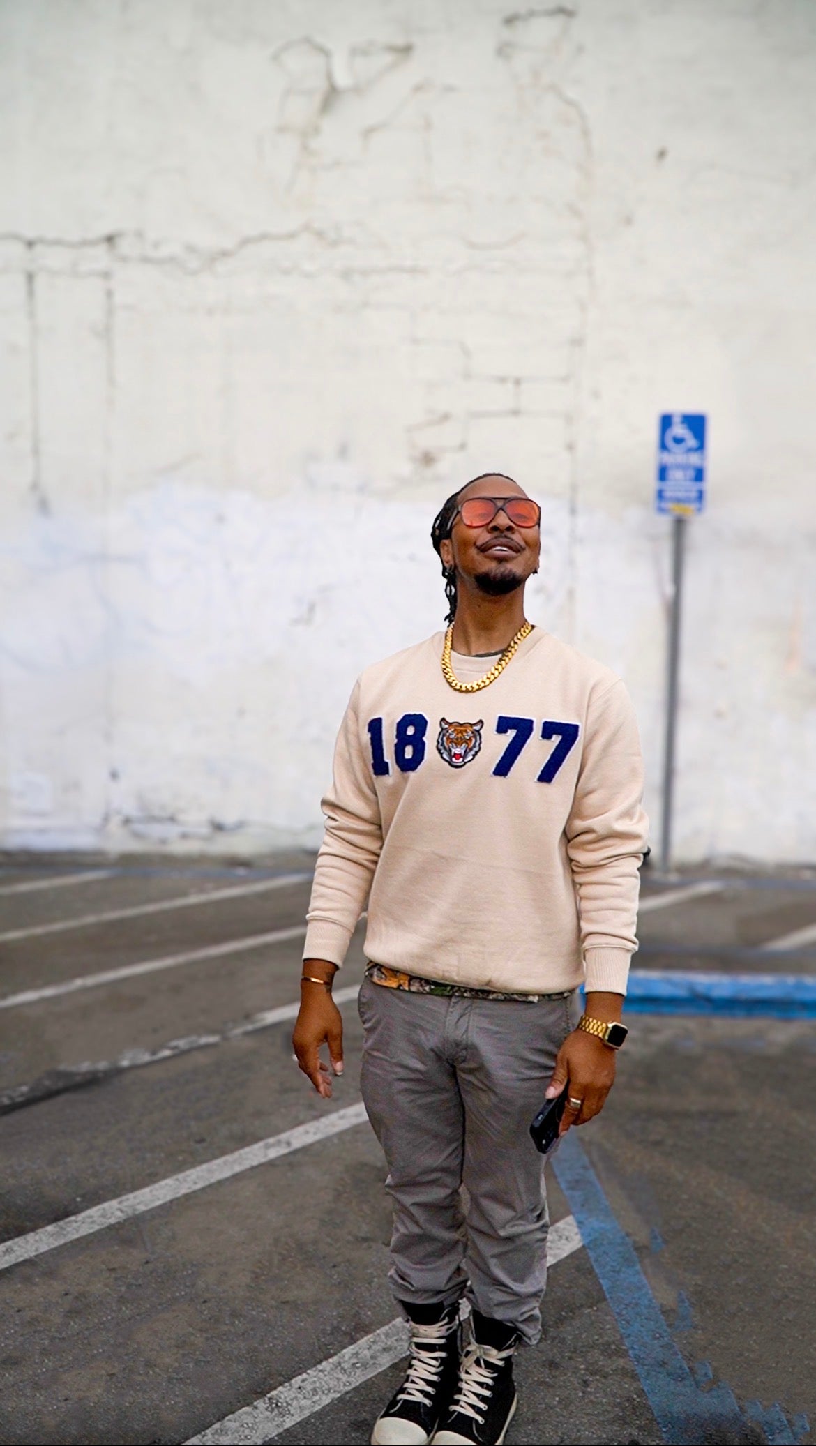 1877 Heritage Tiger Crewneck Sweatshirt