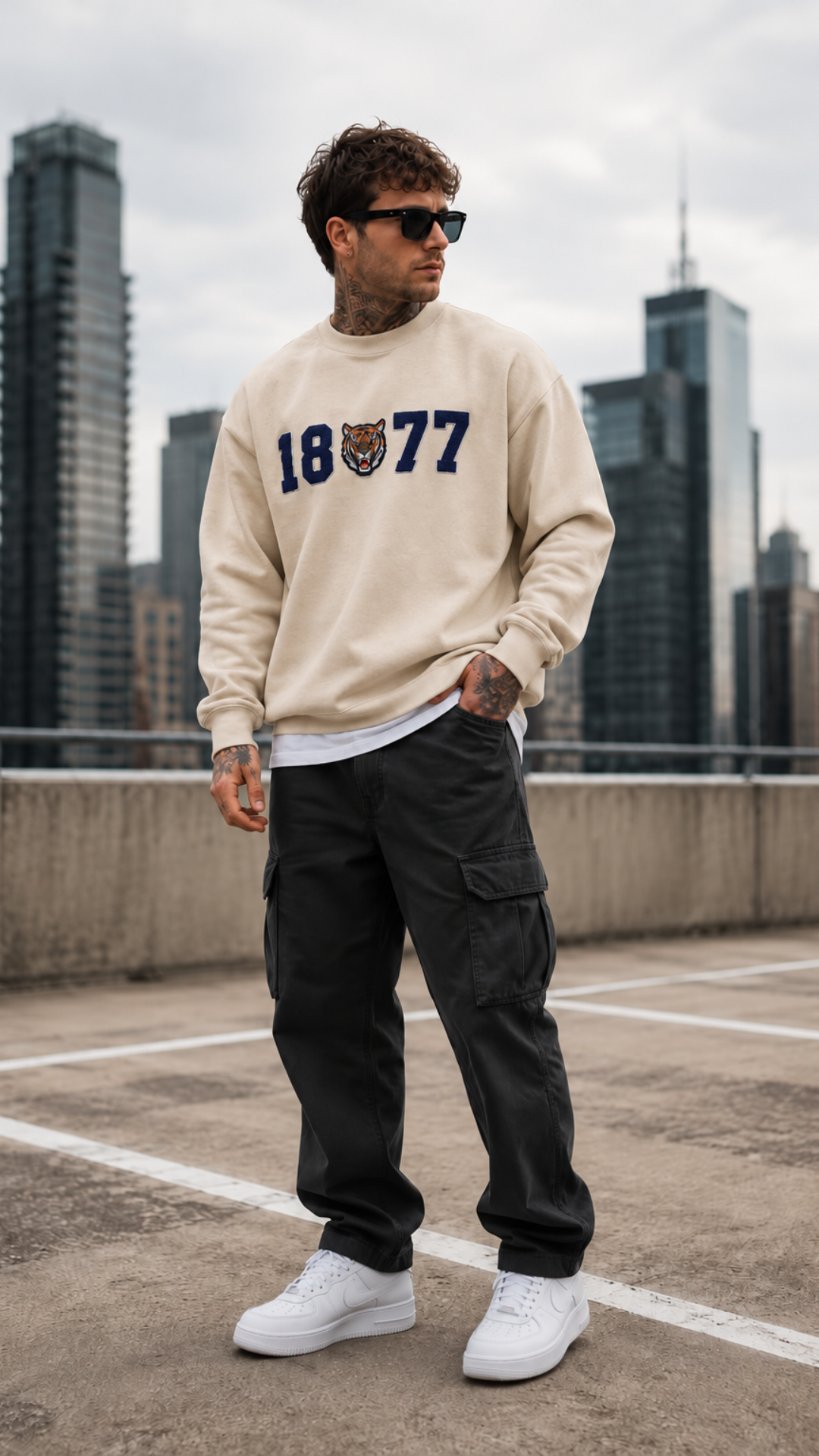 1877 Heritage Tiger Crewneck Sweatshirt