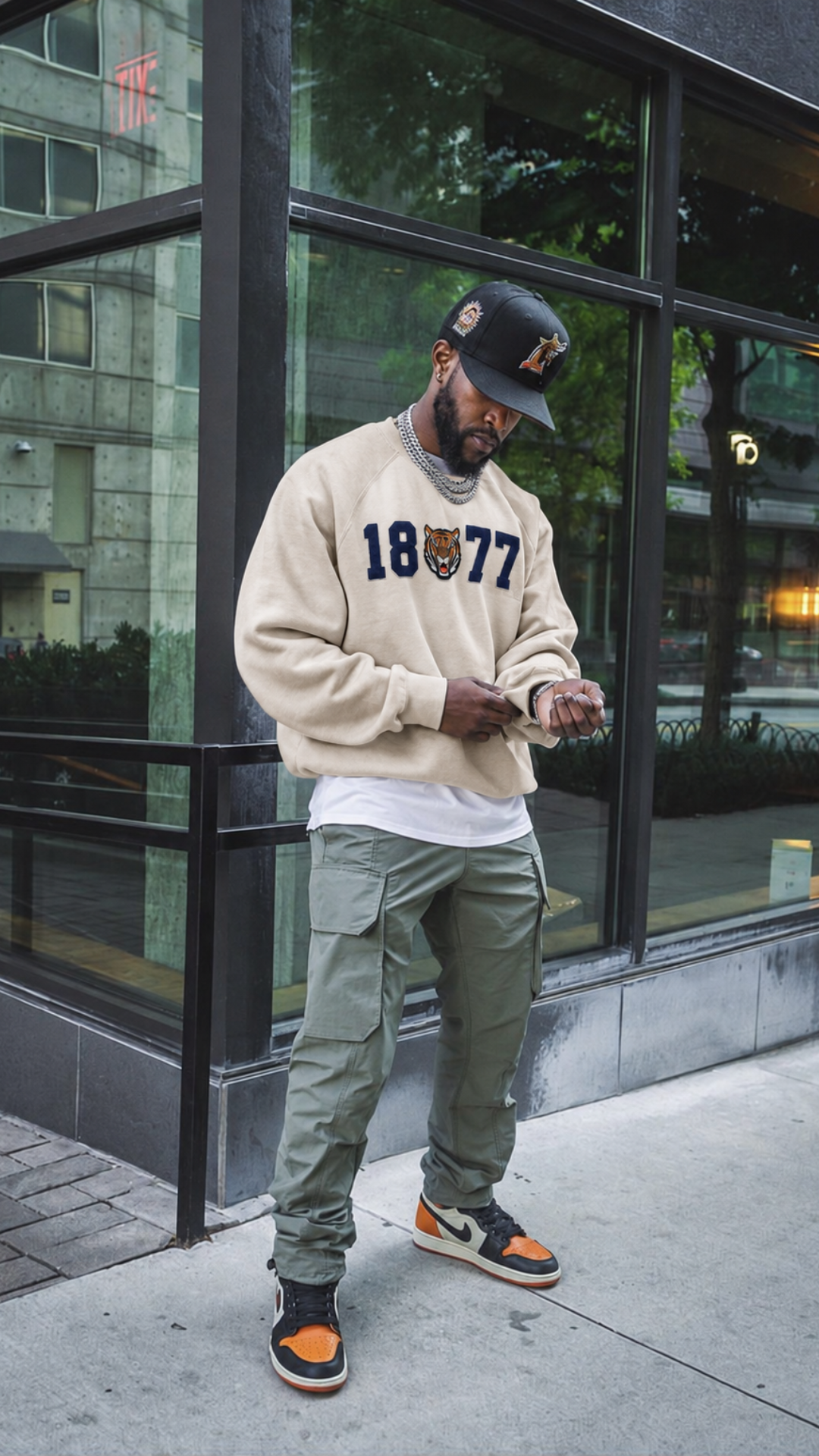 1877 Heritage Tiger Crewneck Sweatshirt
