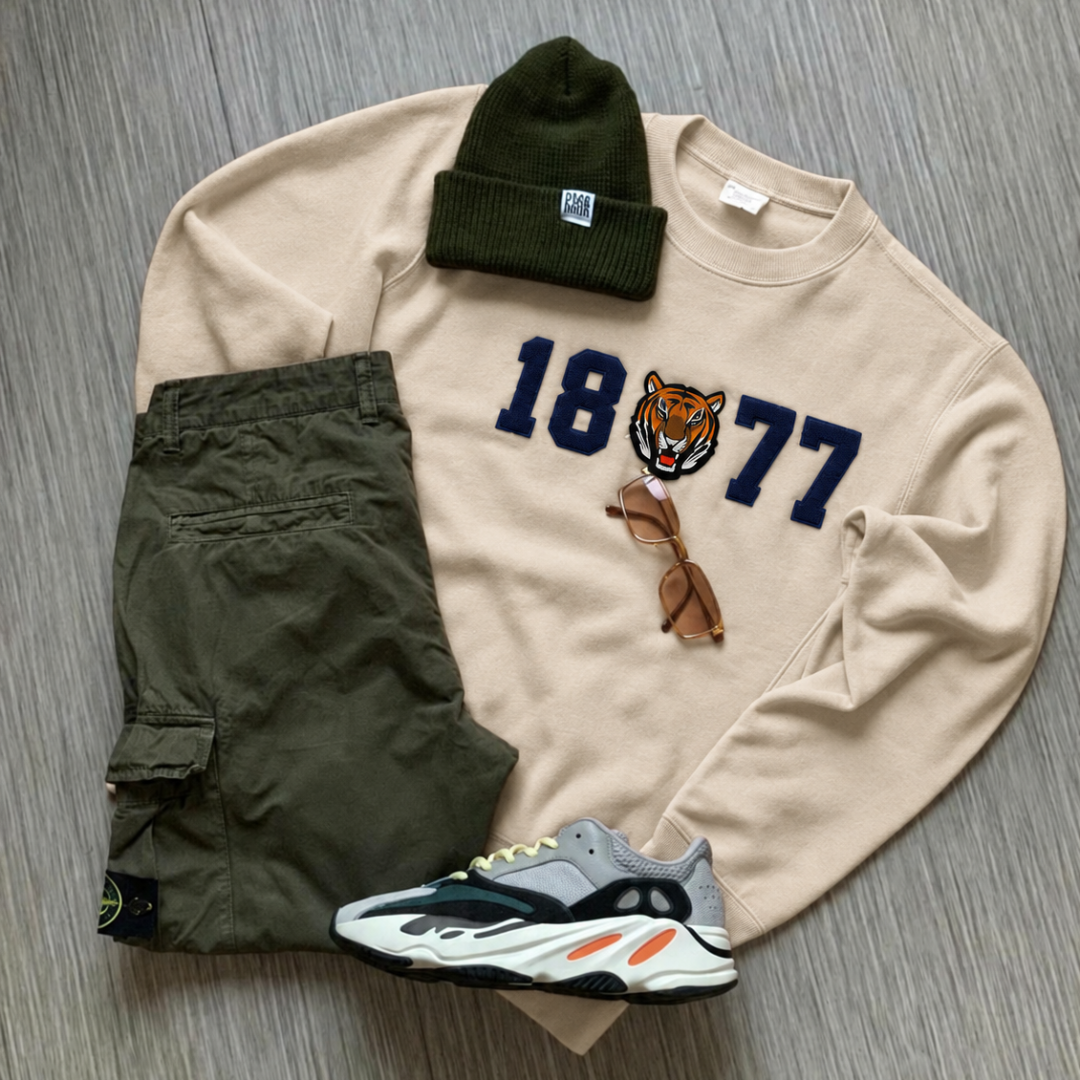 1877 Heritage Tiger Crewneck Sweatshirt